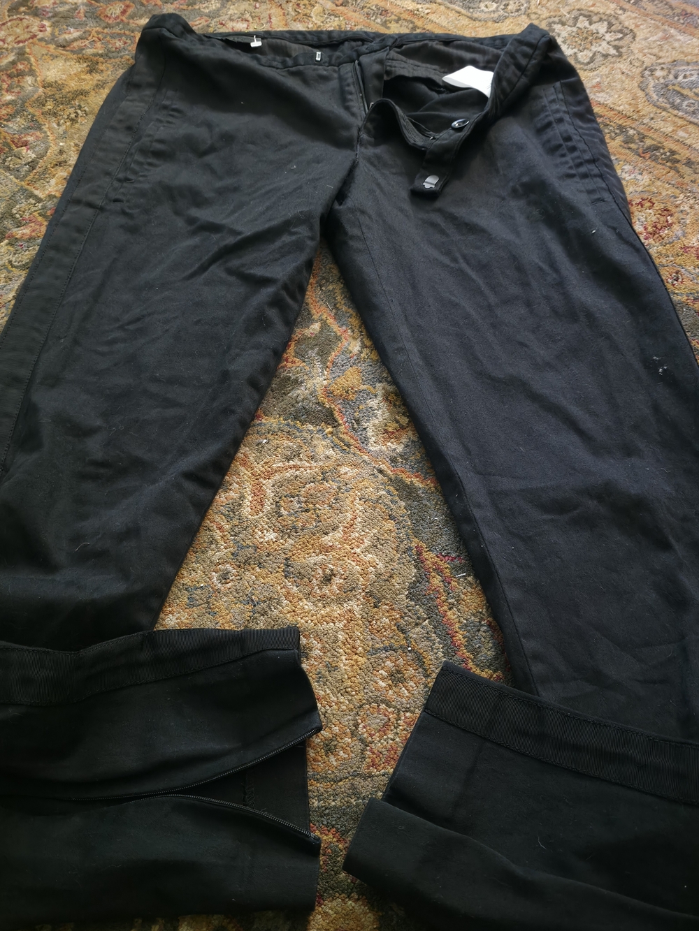 4/$25 Deal! Black Women's Stretch Trousers - Classic Straight Leg